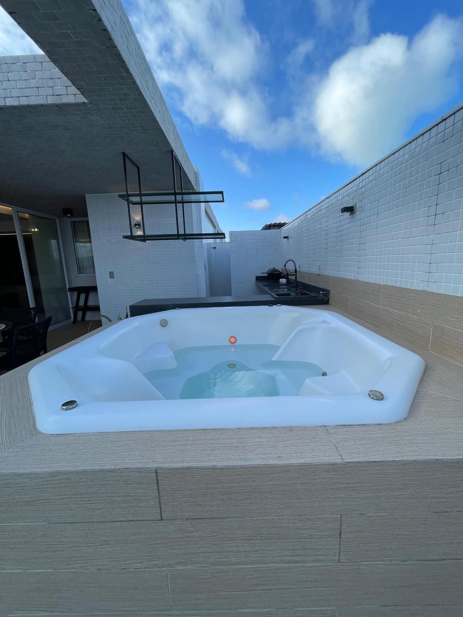 Branco Haus - Pe Na Areia Do Caribessa Apartment